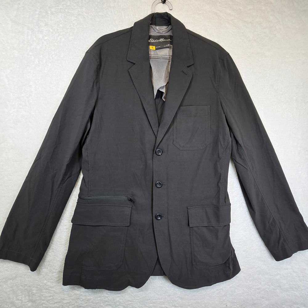 Eddie Bauer Mens‎ Travex Travel Blazer 38 Lightweight Stretch Quick Dri Techwear
